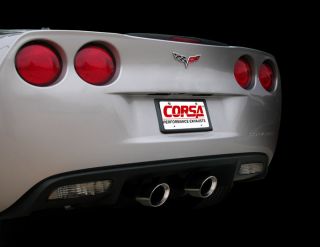 2005 2008 Corvette LS2 LS3 C6 Corsa Performance Sport Axleback Exhaust