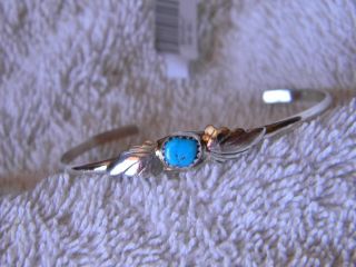 closeout sterling silver navajo ladies bracelet sky blue turquoise