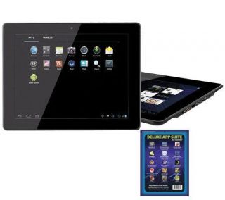 Coby 9.7 8GB Android 4.0 Wi Fi Touch Tablet &Bonus App Suite
