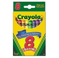 Crayola Crayons Pack New Assorted Colors 8 16 24