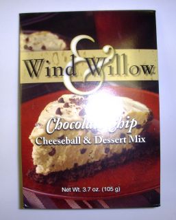 Wind & Willow Chocolate Chip Dessert Cheeseball Dip Mix Box