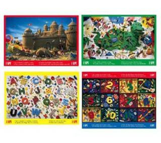 Spy Set of 4 Childrens Jigsaw Puzzles   T111172