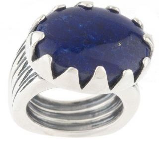 Cody Sanderson Sterling Bold East/West Lapis Ring —