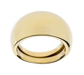 EternaGold Bold Polished Domed Band Ring, 14K Gold —