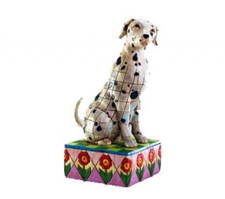 Jim Shore Heartwood Creek Dalmatian Dog Figurin —