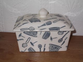 Emma Bridgewater Conran Utilities Butter Dish Discont Secs