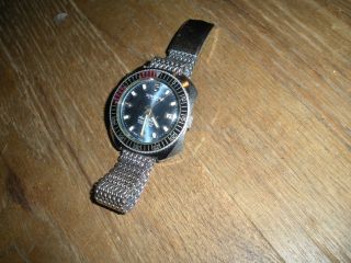 RARE Jowissa 21 J Aqua Chief 5 ATM Divers Wristwatch International
