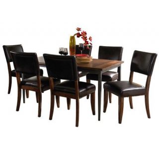 Hillsdale Cameron 7pc Rectangle Dining Set w/Parson Chairs —