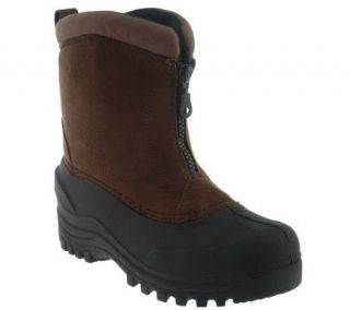 Mens Waterproof Zip Front Boot with Thermolite by Itasca —