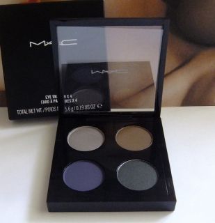 MAC Cosmetics Fall Colour X4 Eyeshadow Palette Parlor Smoke Authentic