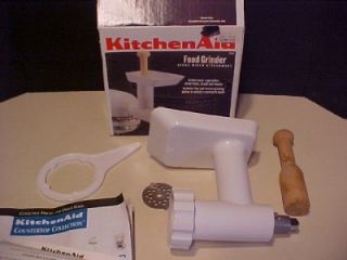 kitchen aid food grinder attachment nib