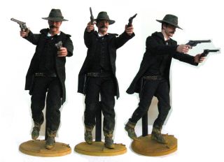 Wyatt Earp Kevin Costner Tombstone 12 Custom Western Figure Hot