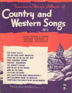 Country Western Songs Sheet Music Guitar Chords Piano