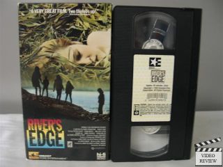 Rivers Edge VHS Crispin Glover, Keanu Reeves, Dennis Hopper