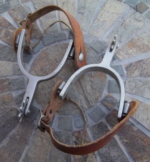 Crockett Spurs  Horse Riding Rodeo Very Nice Condition