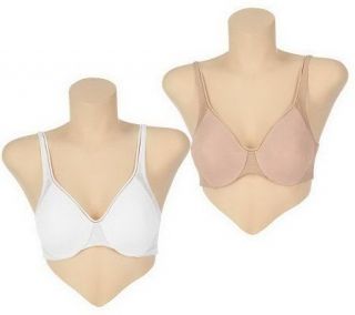 Breezies S/2 Seamless Mesh Minimizing Effect Bra with UltimAir