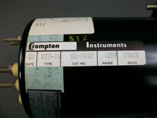 Crompton Instruments Synchroscope Meter 077 146a Prae