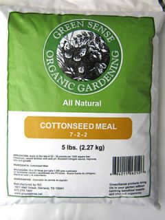 Cottonseed Meal Fertilizer 50 Pound Bulk Sack All Natural