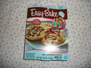 Easy Bake Oven Fudgy Chocolate Chip Cookie Mixes New