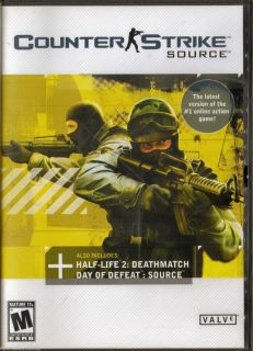 Counter Strike Source PC 2004 Thick DVD Case