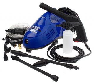 Power Wash 1400 PSI 11pc Pressure Washer with Tool Accessory Kit