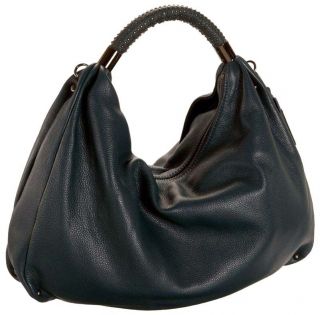 New Kenneth Cole New York Handbag Purse No Slouch Medium Leather Hobo
