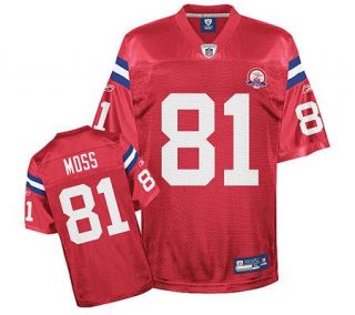 NFL Patriots AFL 50th Anniv. Randy Moss Youth Replica Jersey