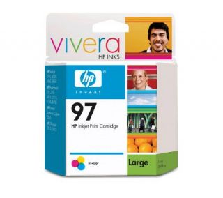 HP 97 Tri color Inkjet Print Cartridge with VivInk —