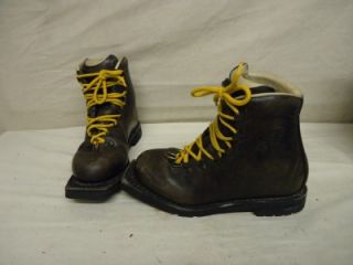 Asolo Extreme Leather Cross Country Ski Boot 3 Pin XC Size 39 EUR