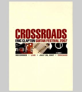 DVD Set Eric Clapton Crossroads Guitar Festival 2007 SEALED New Live