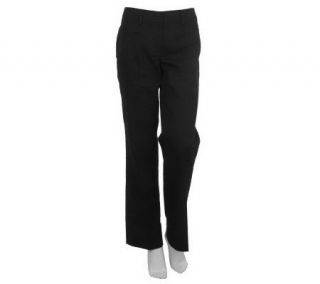 Kelly by Clinton Kelly Stretch Twill Flat Front Trouser —