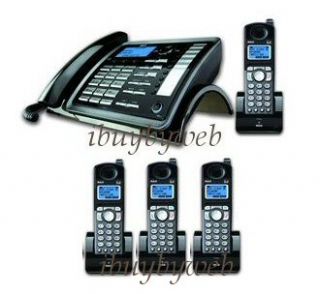 Includes 1 Corded Base and 4 cordless handsets w/ speakerphone