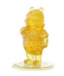 Crystal Gallery 3D Puzzle Pooh Yellow Hanayama