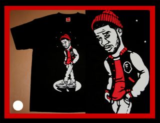 Cajmear Kid Cudi Rockin Jordan III s Shirt Rap Supreme Good Music Tee