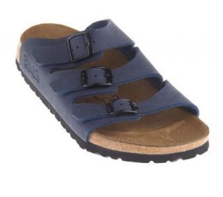 Birkis Marseille Adjustable Three Strap Comfort Sandals   A48676
