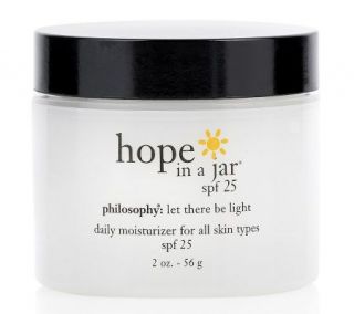 philosophy hope in a jar spf 25, 2 oz —