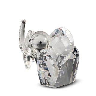 Crystal Good Luck Africian Elephant Free Castle Collectible Figurine