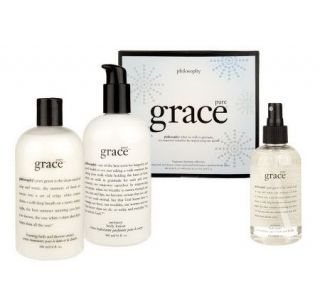 philosophy 3 piece grace fragrance layering collection —