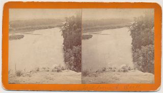ILLINOIS SV   Illinois River Scenery   Scibird & Cressey 1880s