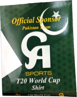  Pakistan Shahid Afridi 10 Twenty Twenty T20 World Cup Cricket Shirt