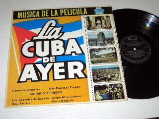 Var Art Musica de La Pelicula La Cuba de Ayer Panart