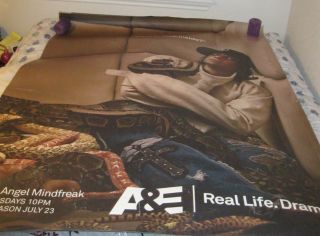 Criss Angel Mindfreak BeLIEve A&E Promotional Bustop Poster! Approx