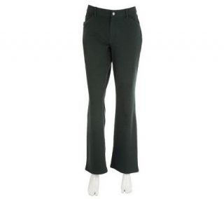 Denim & Co. How Comfy Regular Boot Cut Knit Jeans   A220699