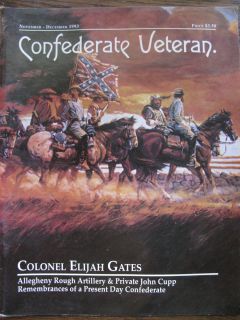  Veteran Magazine November December 1993 Elijah Gates John Cupp