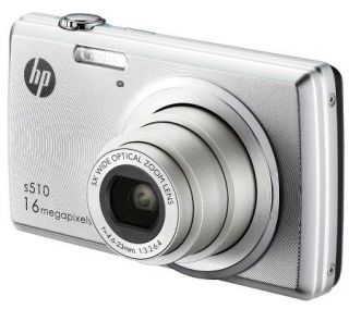 HP S510 Digital Camera   16MP, 5X Optical Zoom,2.7 LCD   E264210