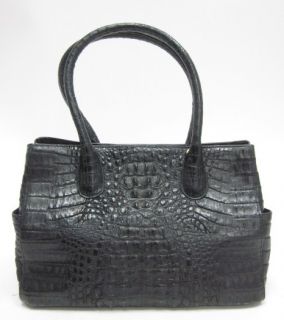  crocodile shoulder tote handbag this handbag has two handles is made