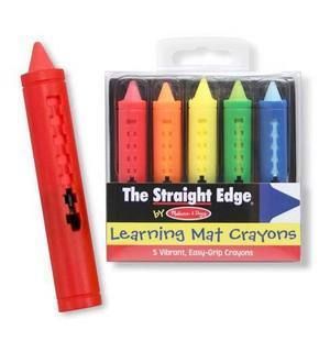  and Doug Learning Place Mat Matt Crayons Wipe Off Crayon 4279