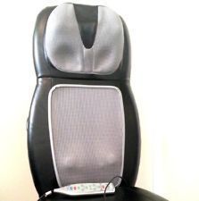   SBM 500H Shiatsu Back Shoulder Massage Chair Cushion Massager w Heat