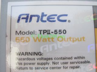  II 550W ATX12V Power Supply SLI Crossfire Ready 24P