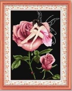 Roses Fairy Counted Cross Stitch Kits